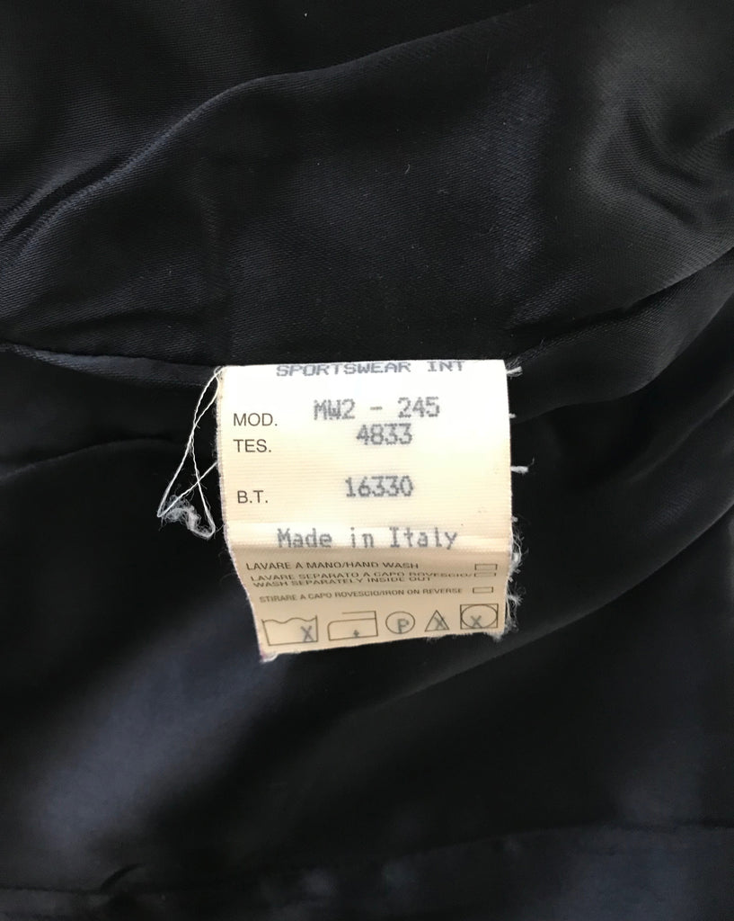 Moschino Rare 'Buttons' Print 1990s Cropped Vest Top