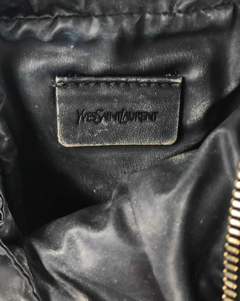 Yves Saint Laurent Patent Leather Wristlet