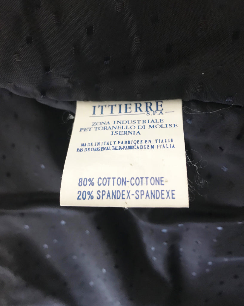 Fruit Vintage Fendi Zucca Monogram Print Jean Jacket