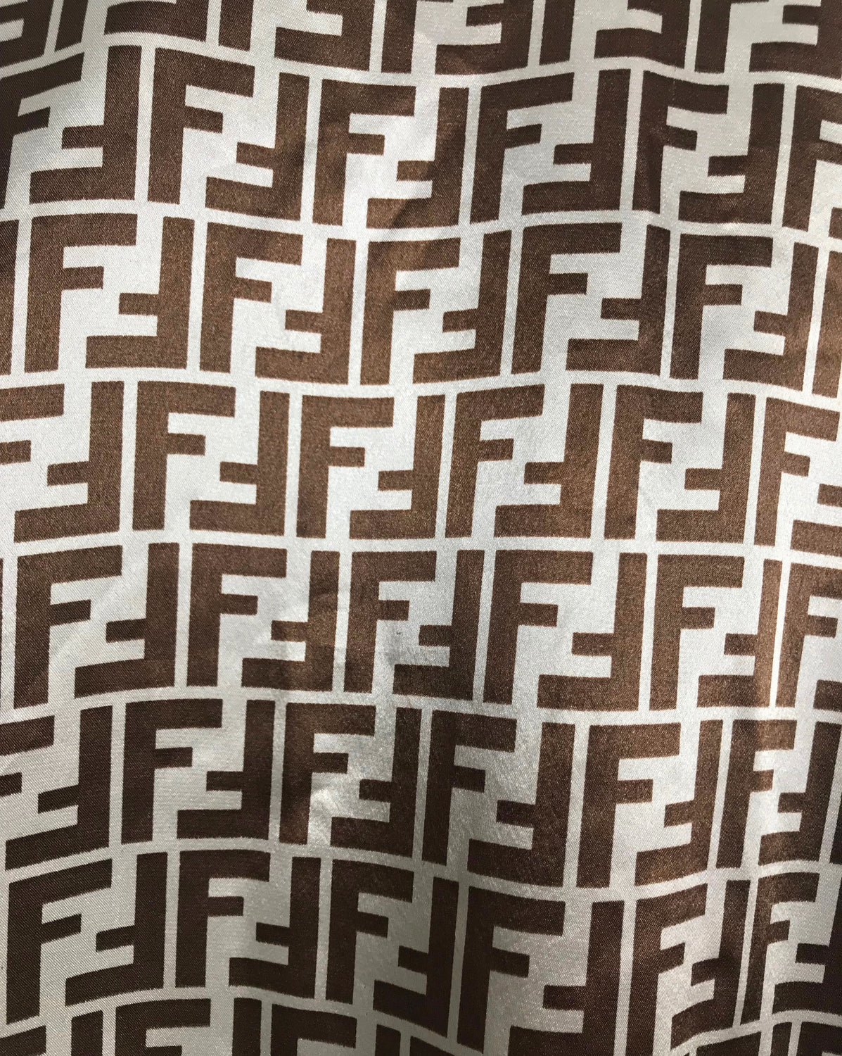 Fruit Vintage Fendi Reversible Logo Print 1990s Coat