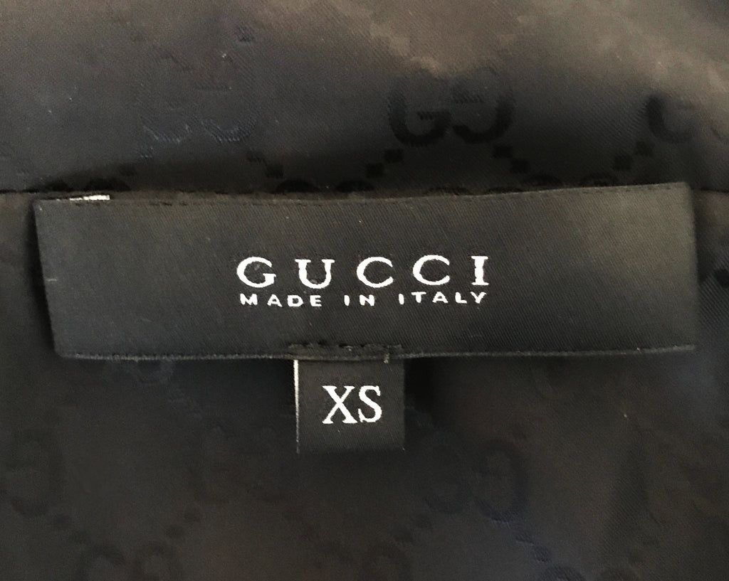 FRUIT Vintage Gucci 1990s monogram Logo Print Spray Jacket