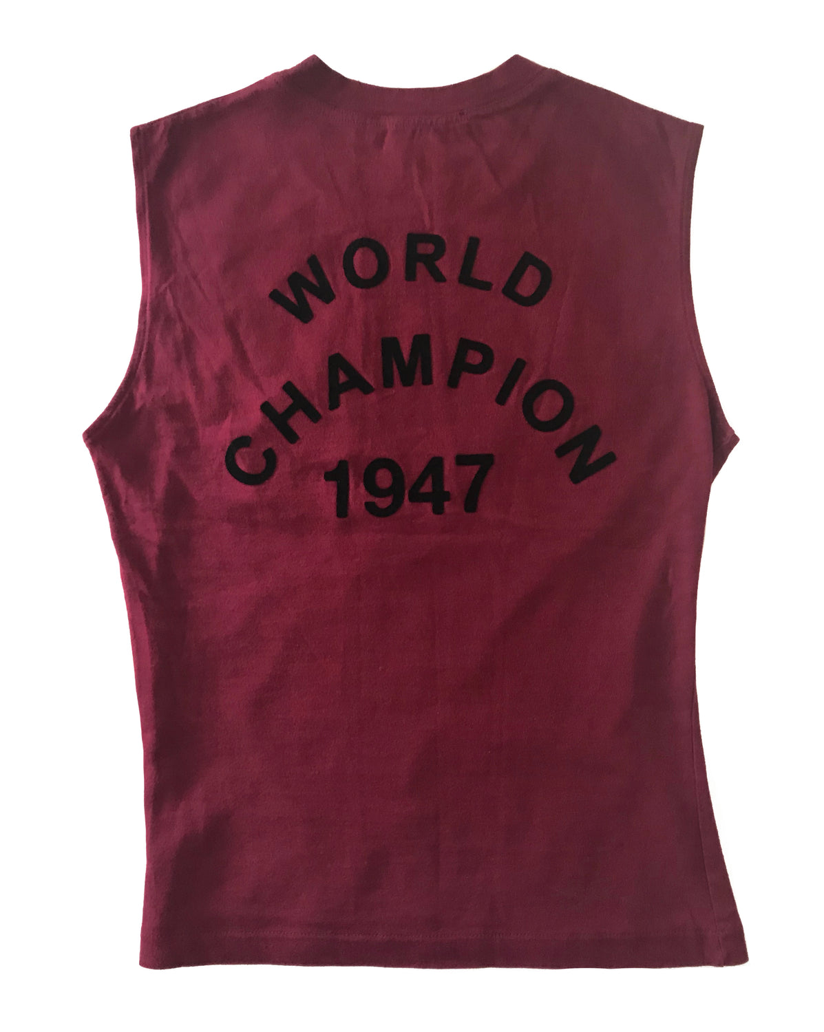 Fruit Vintage Christian Dior Red Black J'adore Dior Logo Tank Top by John Galliano