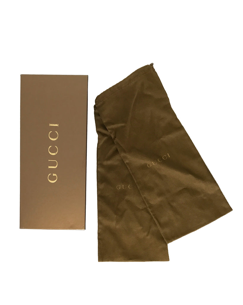 FRUIT Vintage Gucci 1990s Monogram Logo Print Slides shoes