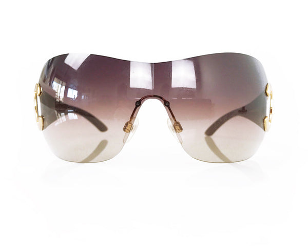 Chanel Y2K Logo Sunglasses – FRUIT Vintage