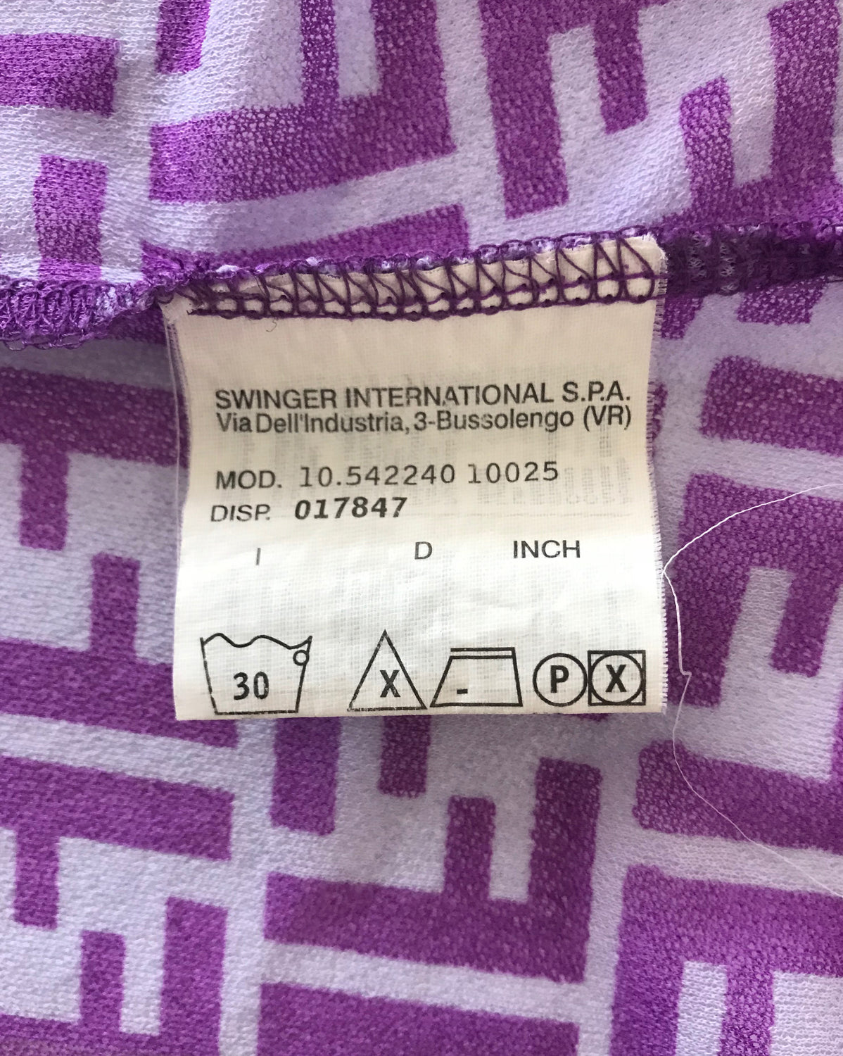 Fruit Vintage Fendi Zucca Logo Monogram Print Purple Mesh Shirt Blouse