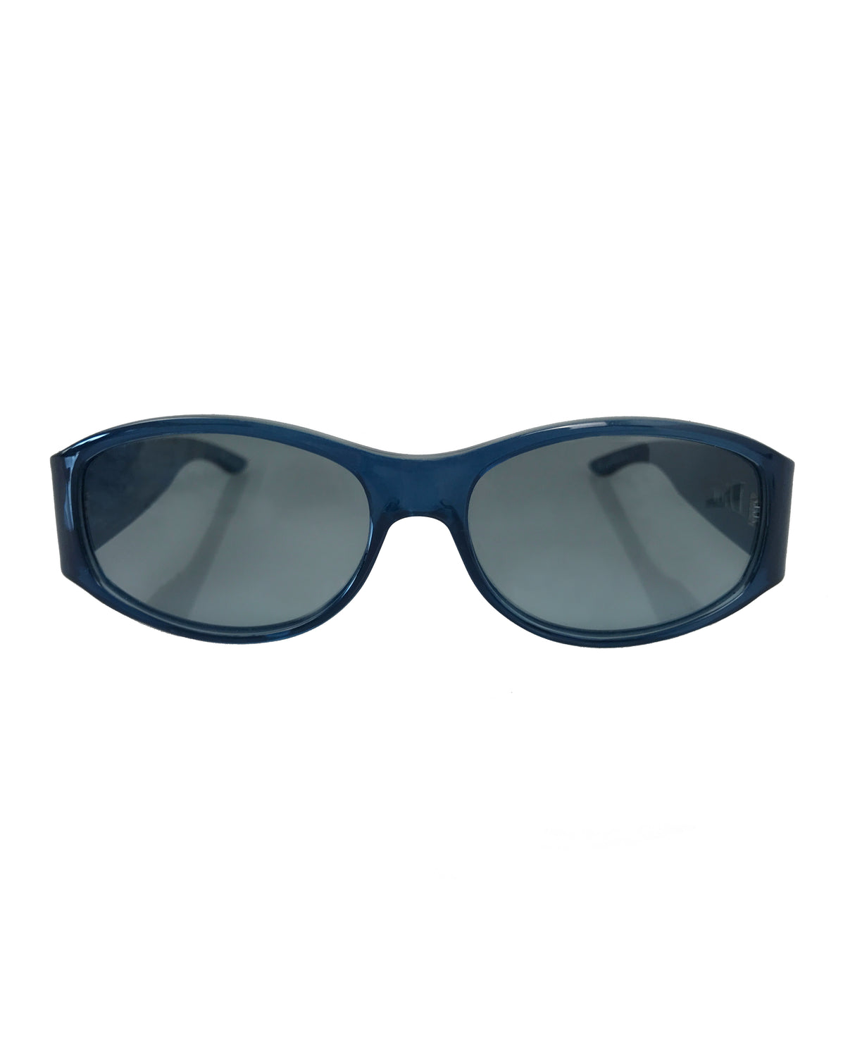FRUIT Vintage Christian Dior 1990s Blue translucent sunglasses