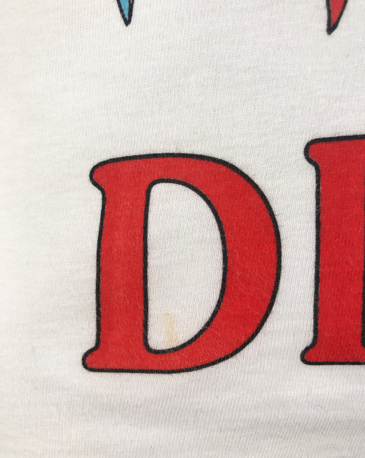 Fruit Vintage Christian Dior J'adore Dior Logo Mermaid Cartoon T-shirt by John Galliano