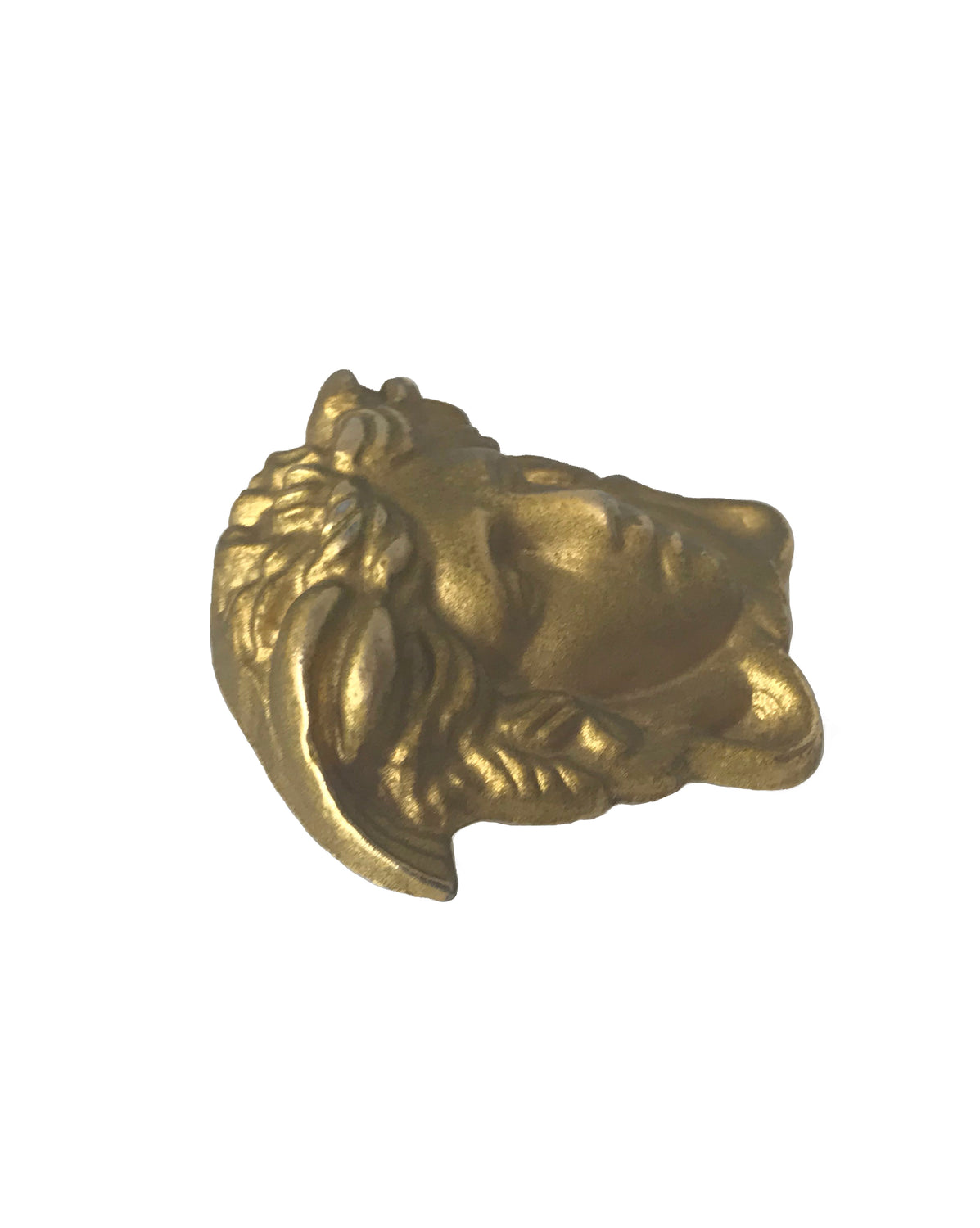 Fruit Vintage rare Gianni Versace 1980s Medusa head brooch. Marked 'Gianni Versace Profumi' it dates back to the early 80's.
