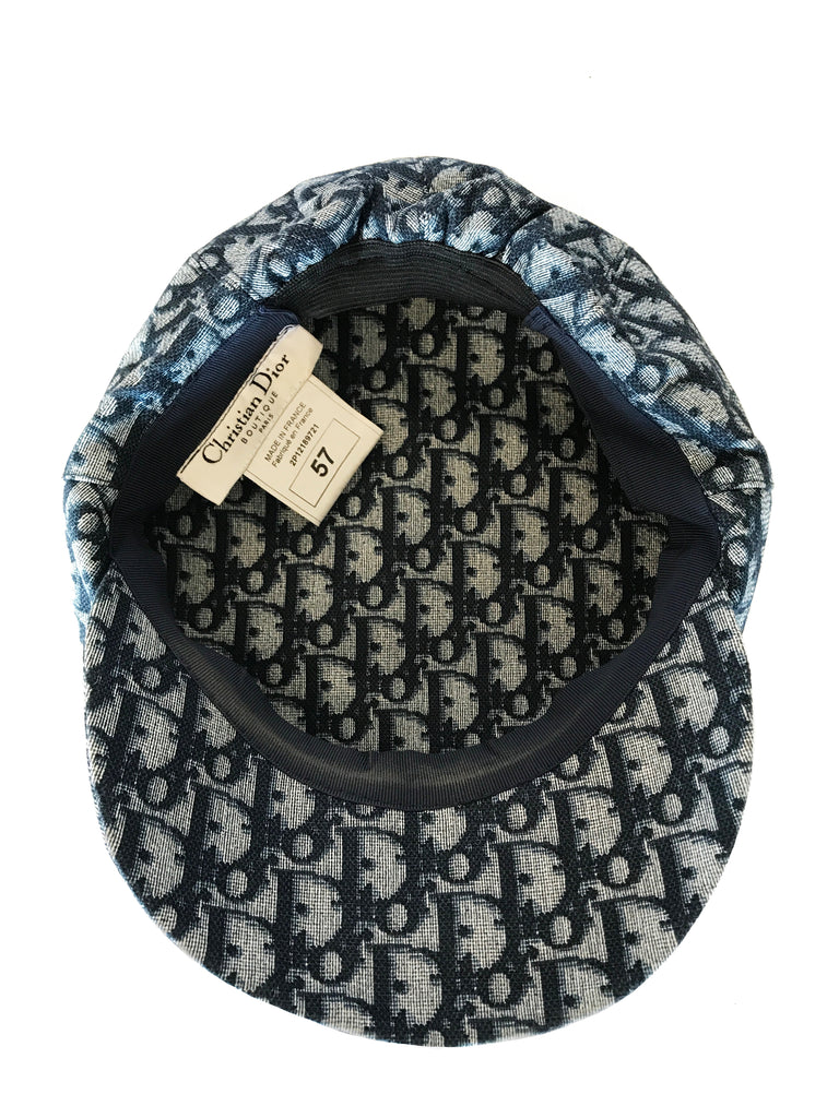 FRUIT Vintage Christian Dior Christian Dior Logo monogram Print Paper Boy Hat