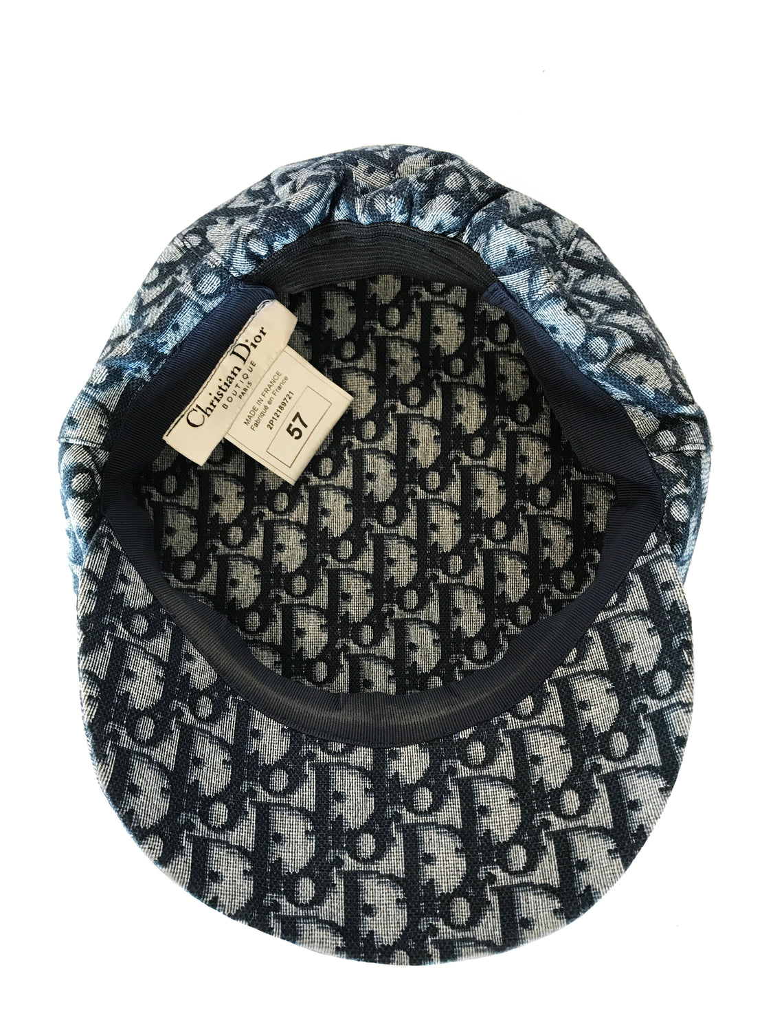 FRUIT Vintage Christian Dior Christian Dior Logo monogram Print Paper Boy Hat