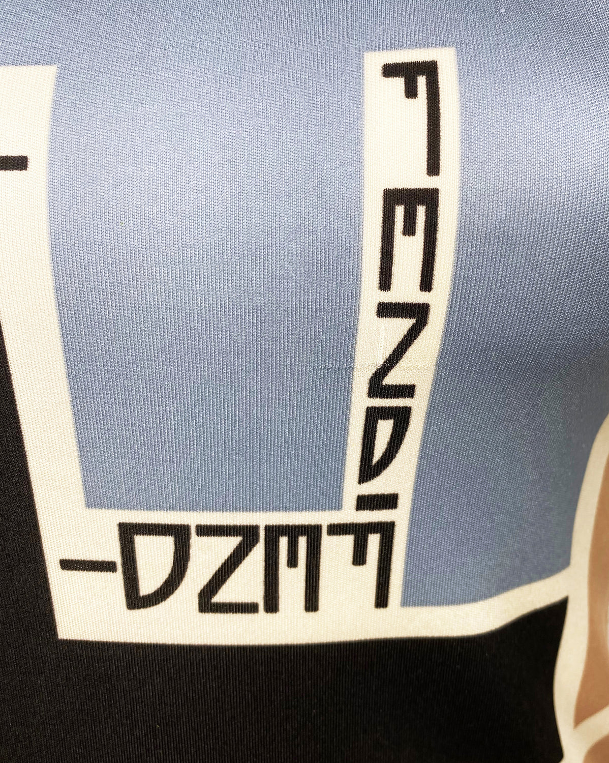 FRUIT Vintage Fendi Retro Logo print tee the graphic Fendi print is from the 90s. The design is a throwback to the 1970s Fendi heritage logo.