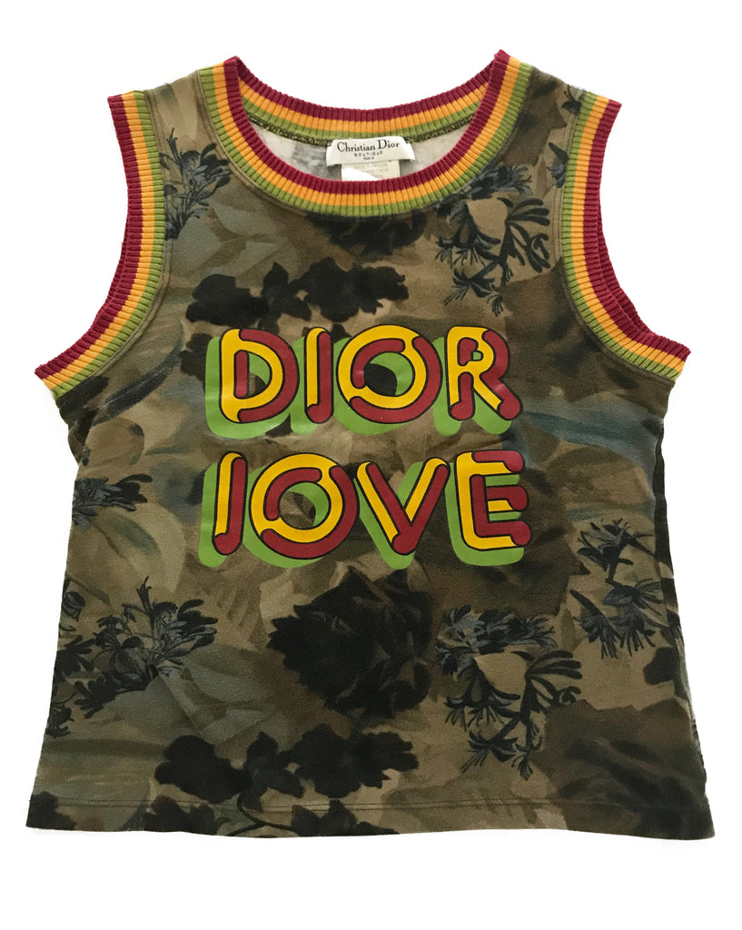 Christian Dior 'DIOR LOVE' Logo Tank