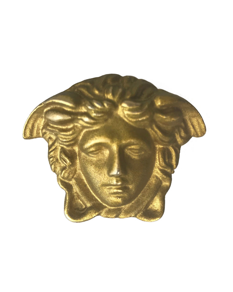Gianni Versace Rare 1980s Medusa Head Brooch