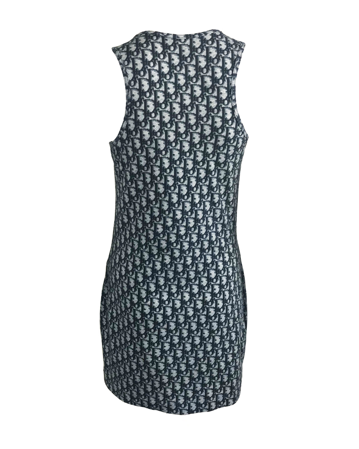 Fruit Vintage Christian Dior Logo Print Tank Dress