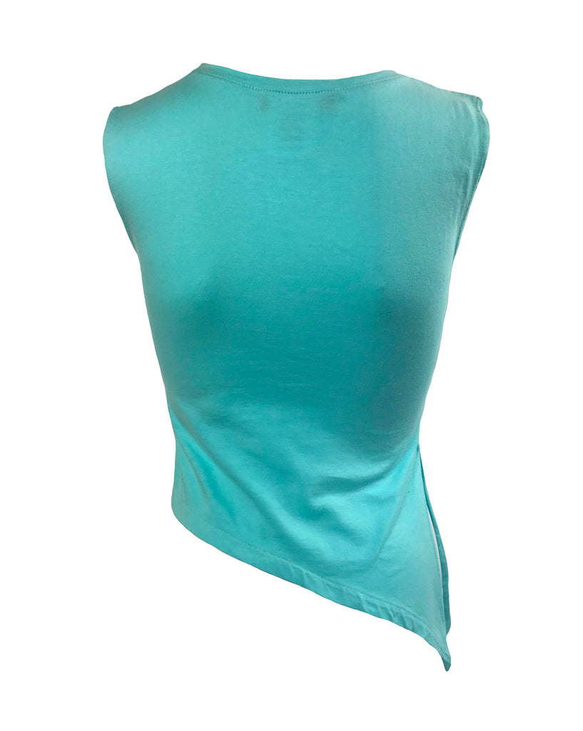 Fruit Vintage Christian Dior 'Dior Drama' Blue Tank top by John Galliano