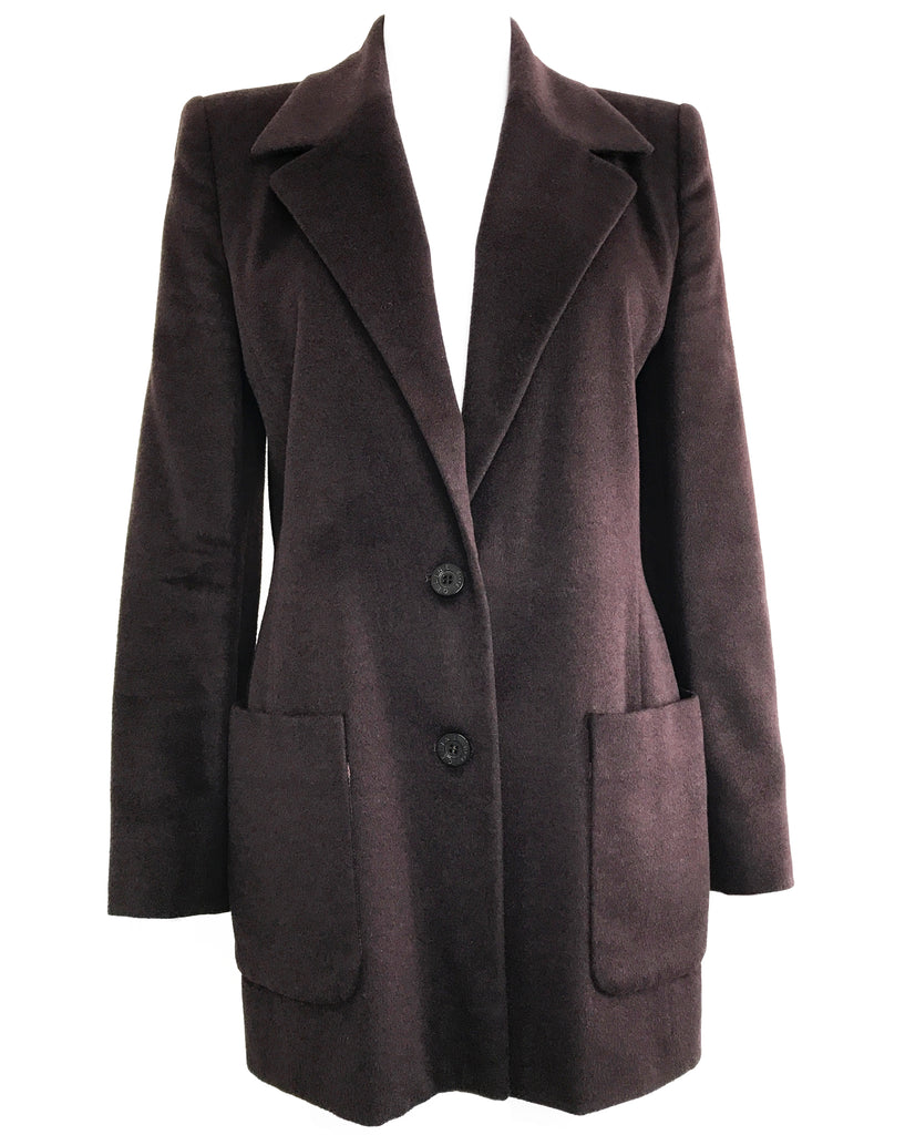 FRUIT Vintage Celine 1980s Brown Blazer Jacket