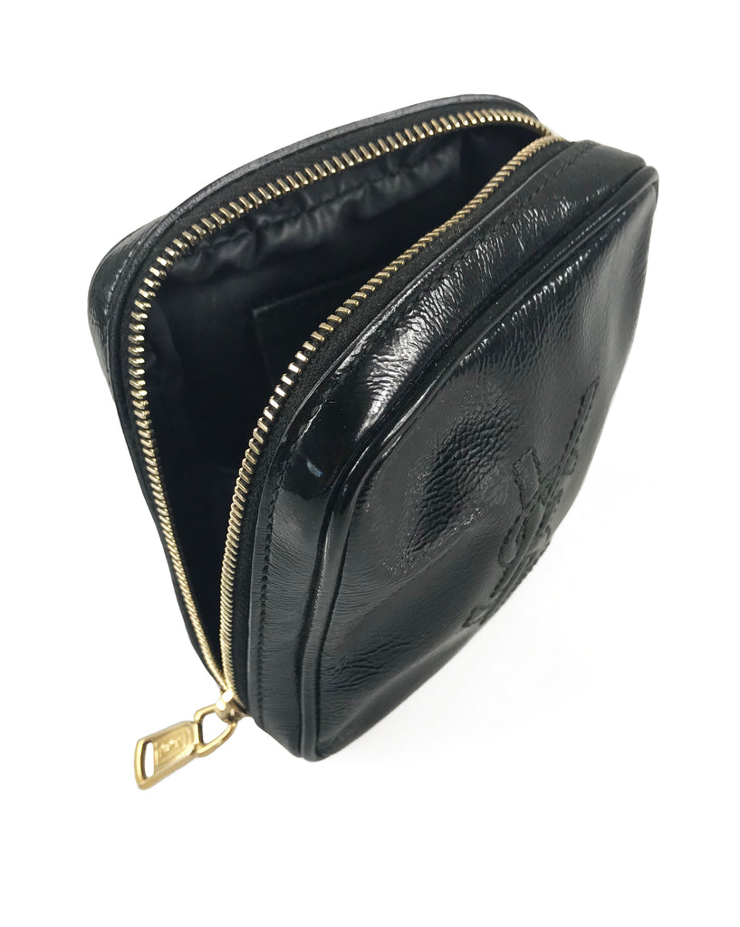 Yves Saint Laurent Patent Leather Wristlet