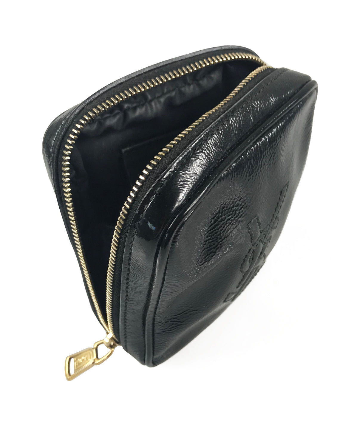 Yves Saint Laurent Patent Leather Wristlet
