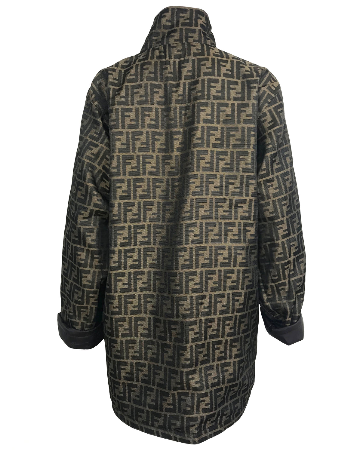 Fruit Vintage Fendi Zucca Print 1990s Coat