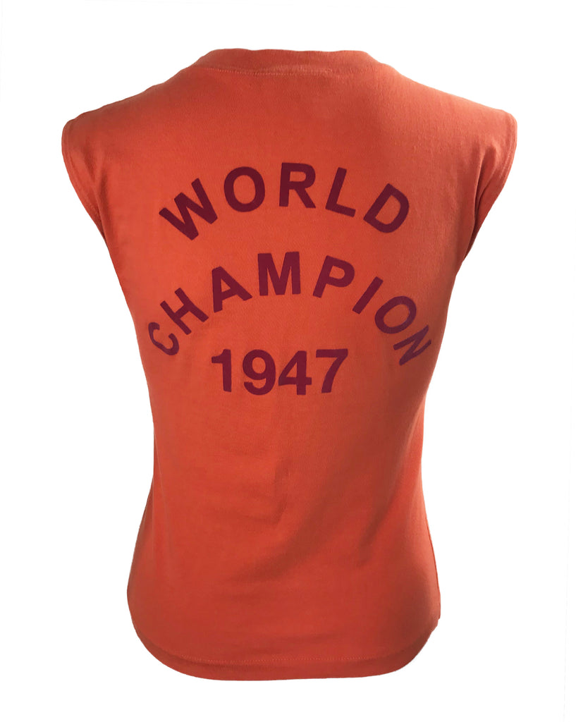 Fruit Vintage Christian Dior Orange J'adore Dior Logo Tank Top by John Galliano