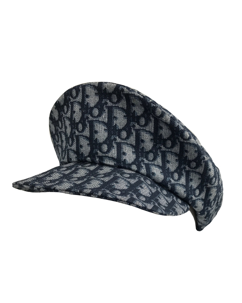 FRUIT Vintage Christian Dior Christian Dior Logo monogram Print Paper Boy Hat