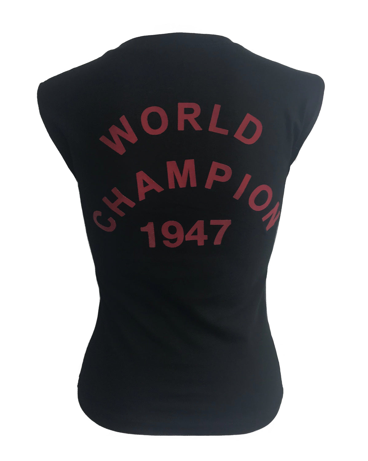 Fruit Vintage Christian Dior Red Black J'adore Dior Logo Tank Top by John Galliano
