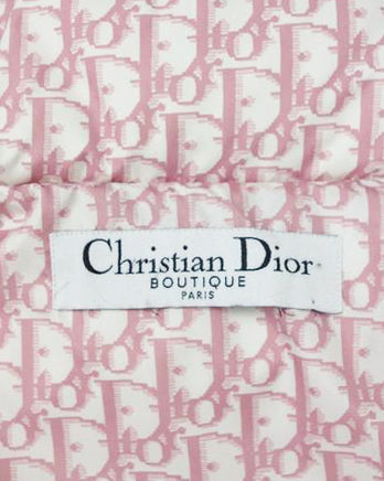 FRUIT vintage rare Christian Dior by John Galliano Pink girly trotter logo monogram print puffer jacket as worn by Mariah Carey.