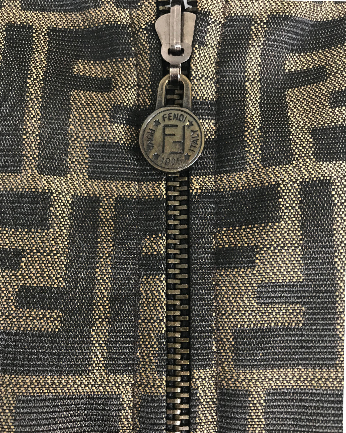 Fruit Vintage Fendi Zucca Print 1990s Coat