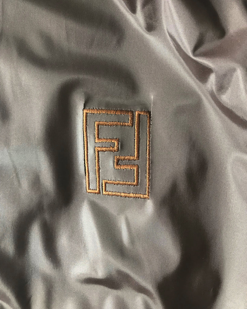 Fruit Vintage Fendi Zucca Print 1990s Coat
