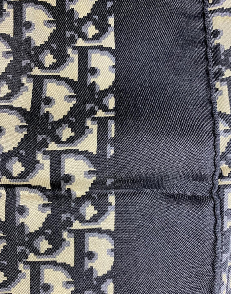 Christian Dior Trotter Logo Scarf