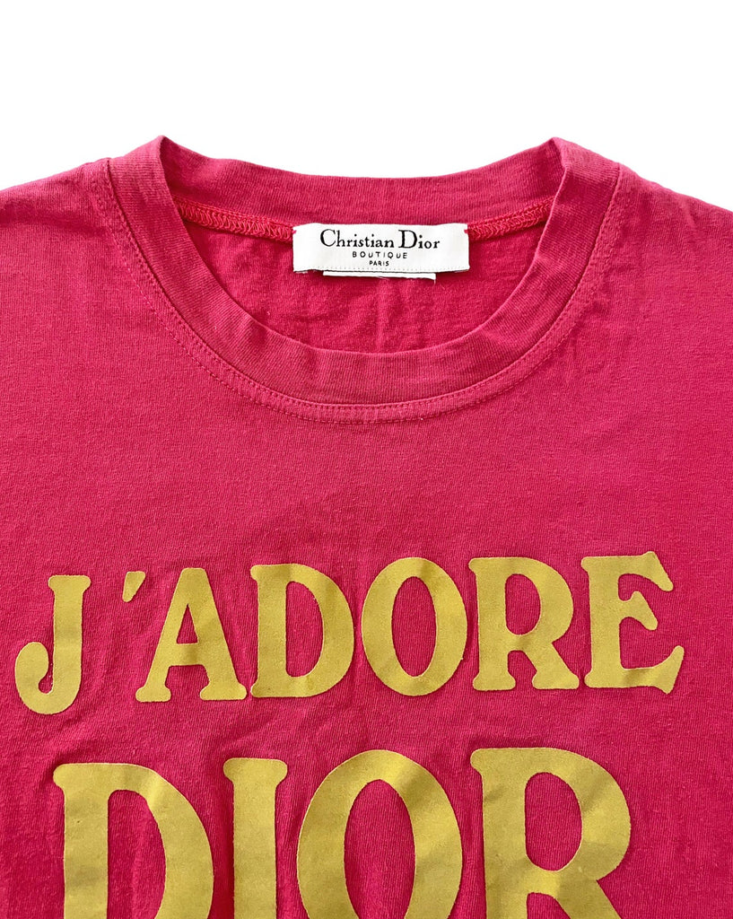 Fruit Vintage Christian Dior J'adore Dior tank by John Galliano in dark pink and yellow, this classic tank is one of those iconic pieces that simply never dates (and looks incredible when styled with high waisted jeans).