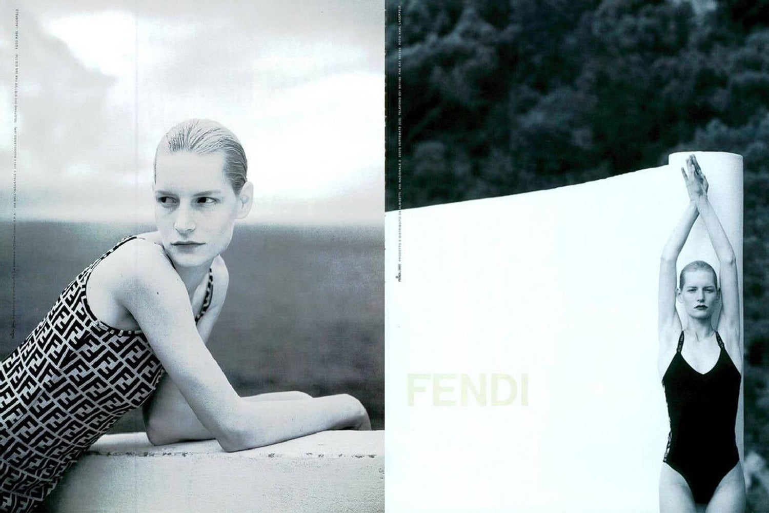 Fruit Vintage Fendi Zucca Print Shift Tank Dress from the 1990s with monogram logo design all over Kylie Jenner fendi dress