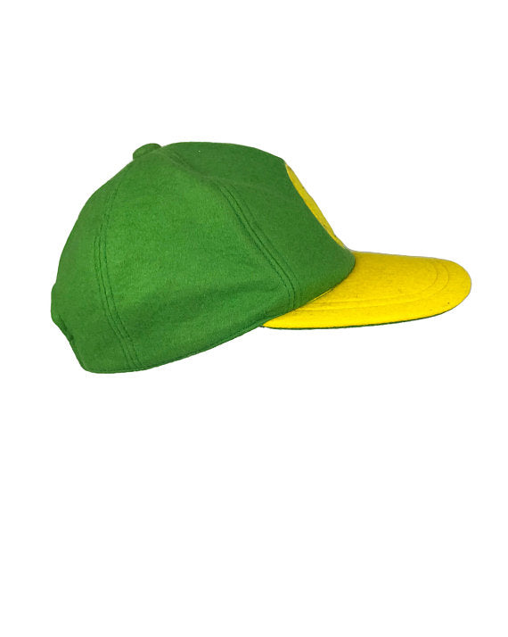FRUIT Vintage Moschino smiley face logo icon trucker hat cap