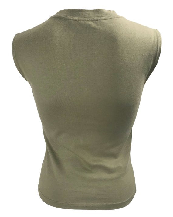 Fruit Vintage Christian Dior Logo monogram denim Dior tank tee khaki