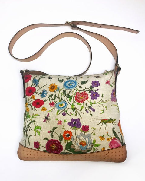 Gucci Flora Vintage Plastic Bag