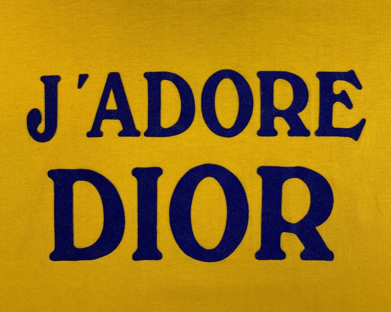 Fruit Vintage Christian Dior J'adore Dior logo monogram tank by John Galliano, this classic tank is one of those iconic pieces that simply never dates, as seen on Sex and the City and Khloe Kardashian