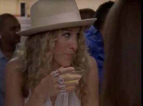 Fruit Vintage large Christian Dior diamonte crystal silver logo ring set as worn by Carrie Bradshaw on Sex and The City and Lady Gaga. Each letter is designed to be worn on a separate finger in the style of knuckle dusters.