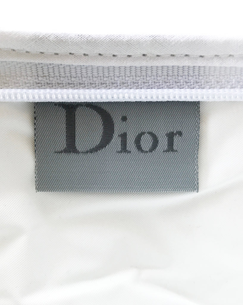 Fruit Vintage Christian Dior Jadore Dior embroidered Terry Towelling Cosmetic accessory Pouch.