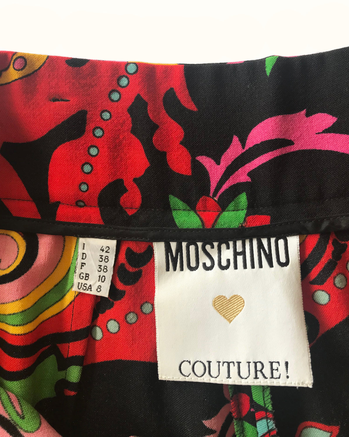 Fruit Vintage Moschino Rare 1990s Psychedelic Print Pants