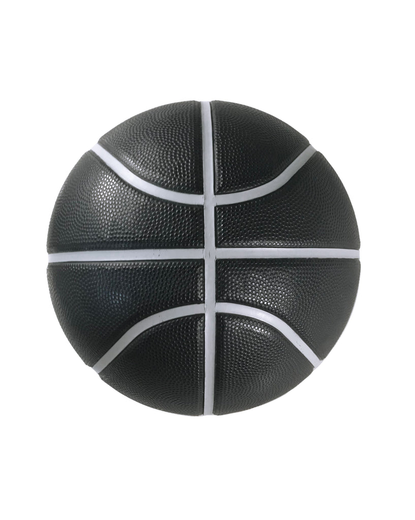 Fruit Vintage rare Chanel 2004 Basketball. This Chanel sport logo ball by Karl Lagerfeld is an important Chanel collectors accessory. It features a large Chanel logo and text on both sides in high contrast grey/black tone. Perfect for use as a home decor feature, this ball is piece of Chanel history!