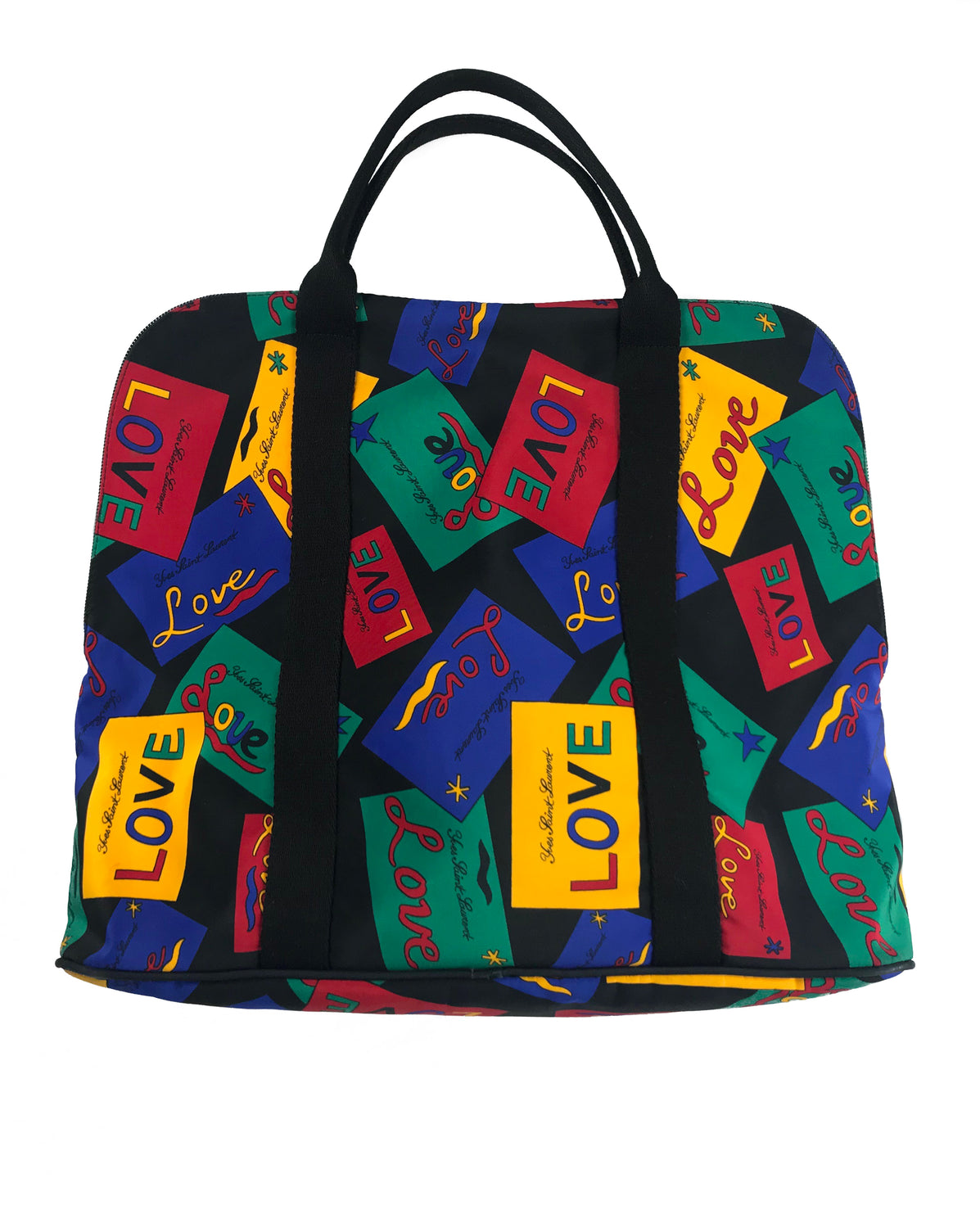Yves Saint Laurent 1980s Logo Bag