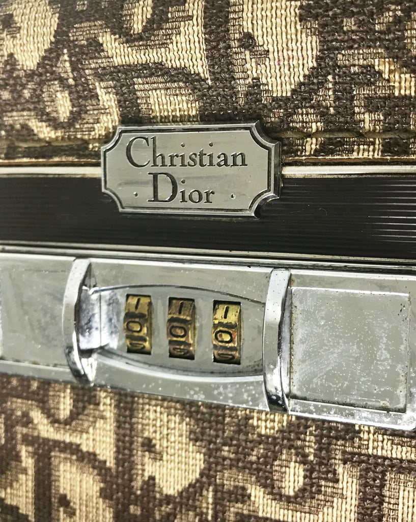 Fruit Vintage Christian Dior Rare 1970s Carry-On Suitcase