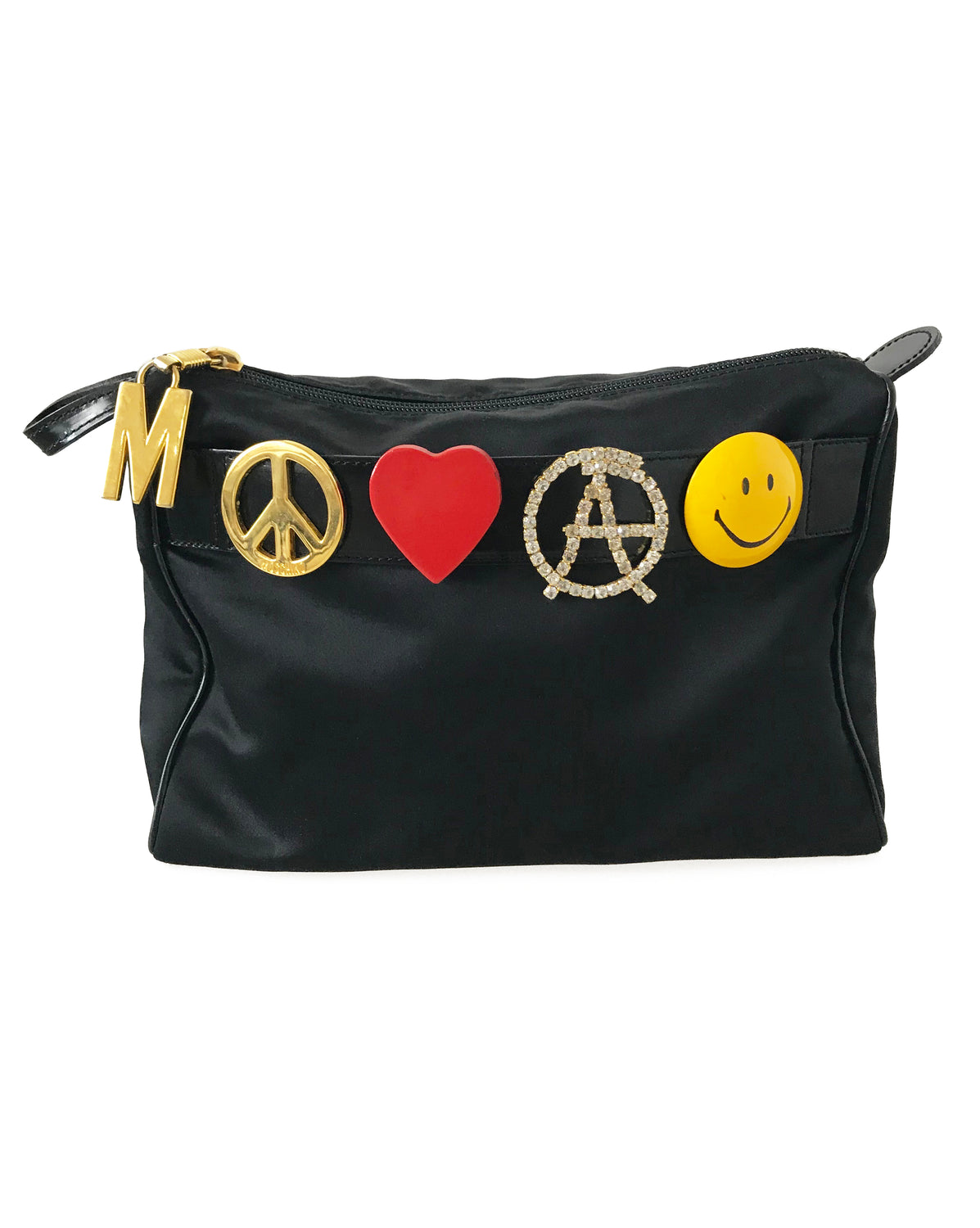 Fruit Vintage Moschino Rare Peace Love and Anarchy Cross Body bag