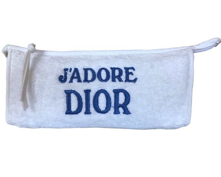 Christian Dior J'adore Dior Towelling Cosmetic Pouch