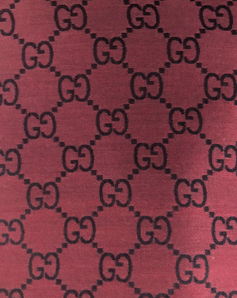 Gucci FW97 by Tom Ford Black Monogram Silk Shirt - Ākaibu Store