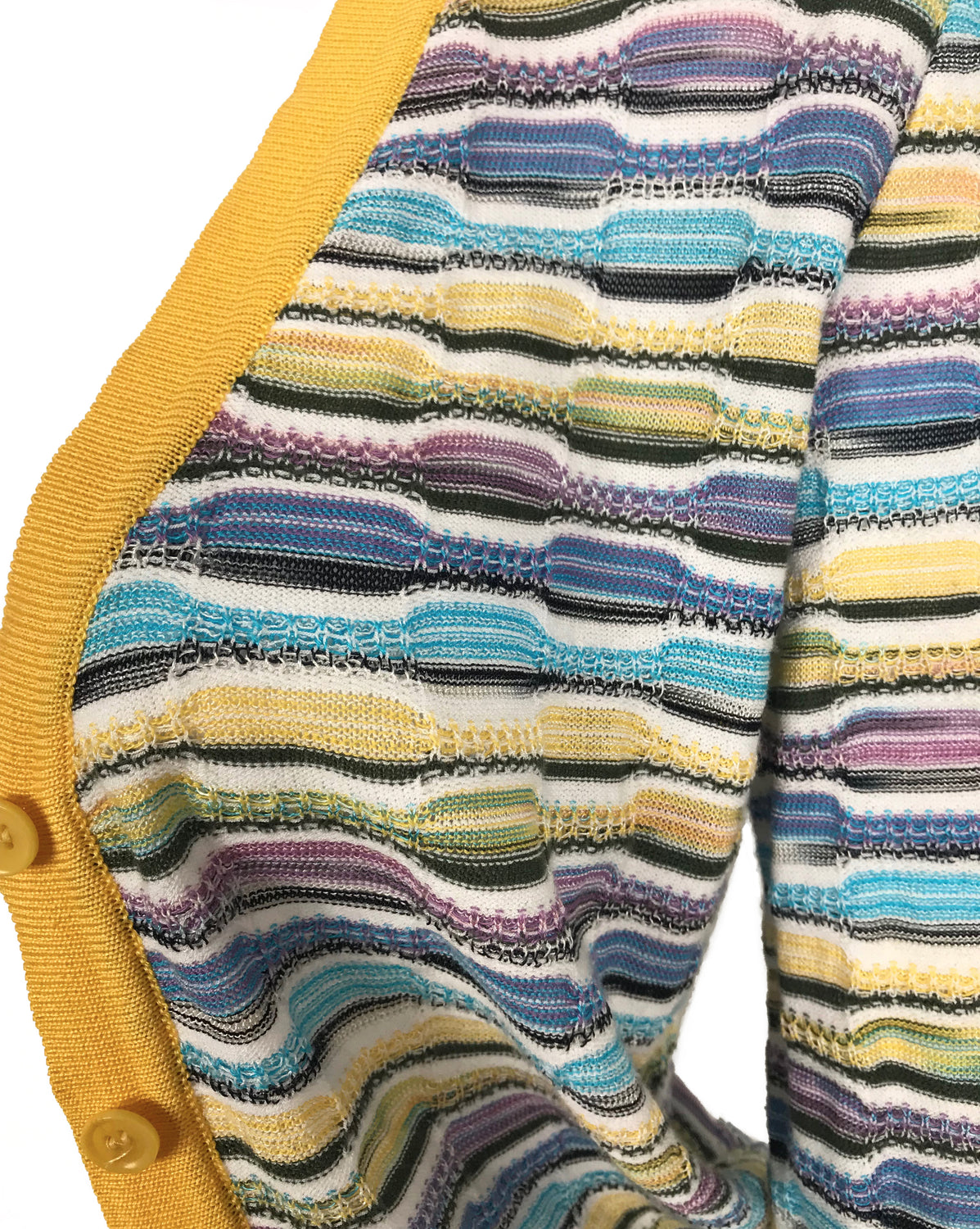 Fruit Vintage Missoni Striped Knit Cardigan