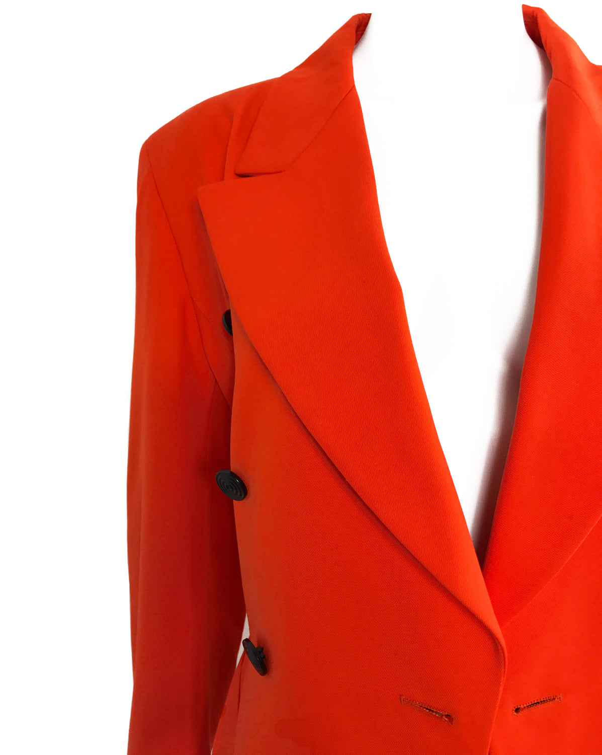 FRUIT Vintage Escada Orange two Piece Suit 1980s Margaretha Ley