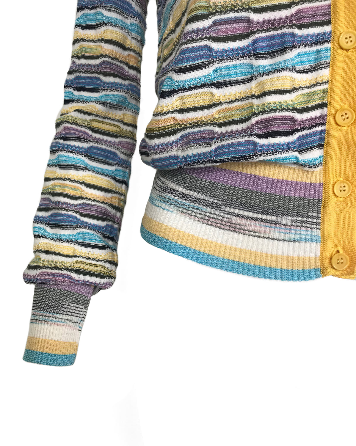 Fruit Vintage Missoni Striped Knit Cardigan