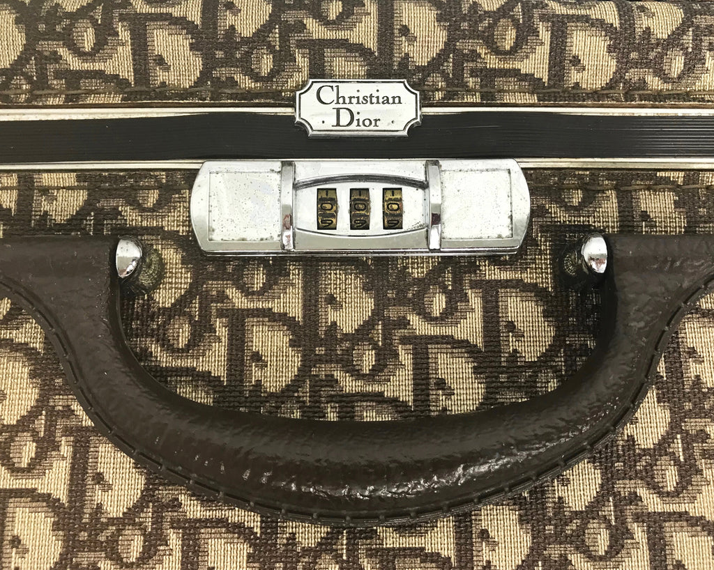 Fruit Vintage Christian Dior Rare 1970s Carry-On Suitcase