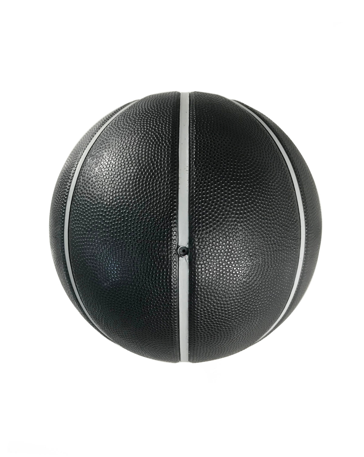 Fruit Vintage rare Chanel 2004 Basketball. This Chanel sport logo ball by Karl Lagerfeld is an important Chanel collectors accessory. It features a large Chanel logo and text on both sides in high contrast grey/black tone. Perfect for use as a home decor feature, this ball is piece of Chanel history!